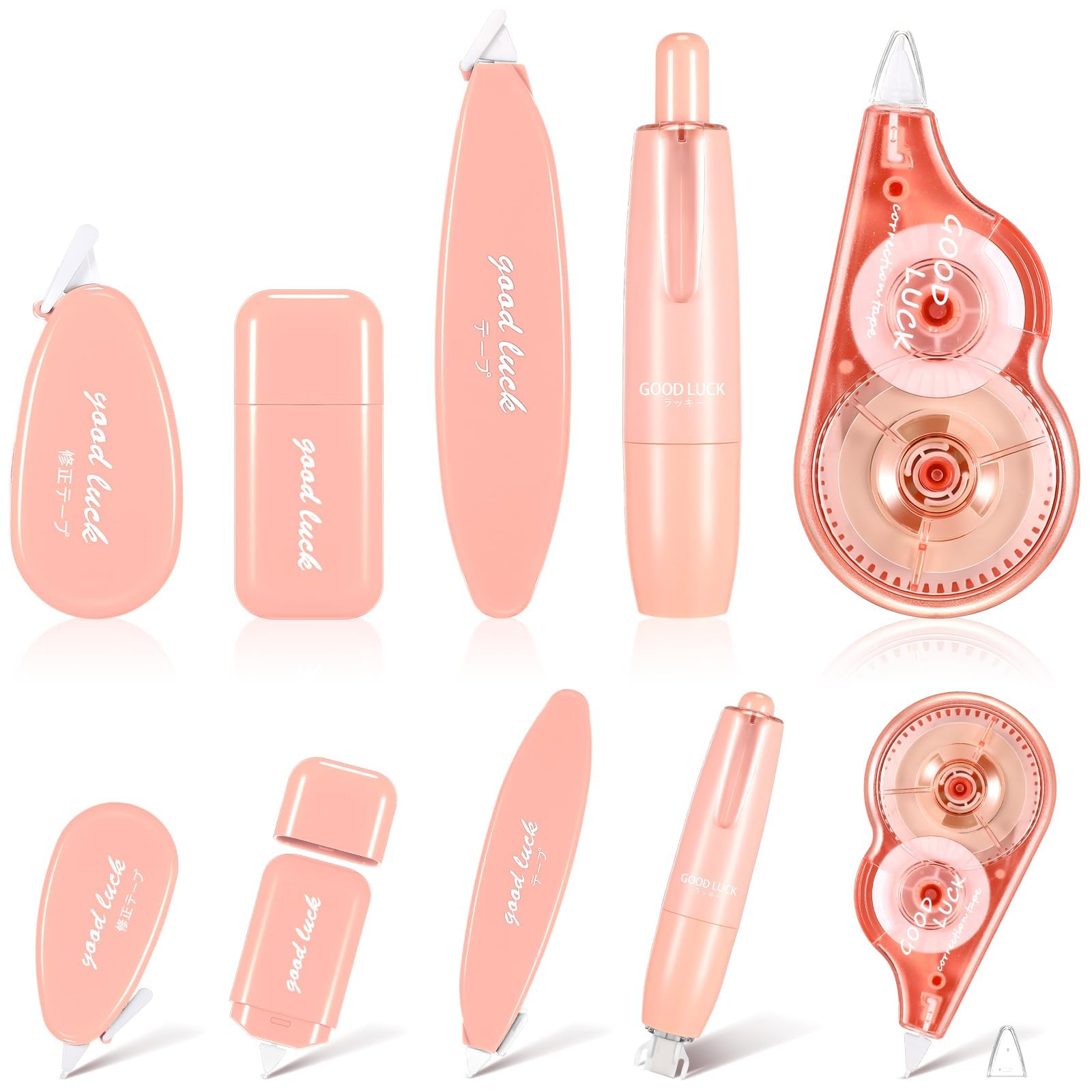 HASTHIP 6Pcs Correction Tapes Kit - 6m x 5mm Diverse Rollers, Correction Tape Roller for Students, Pink Correction Tapes Kit School Supplies Office Stationeries Supplies Student Gifts HASTHIP 6Pcs Correction Tapes Kit - 6m x 5mm Diverse Rollers, Correction Tape Roller for Students, Pink Correction Tapes Kit School Supplies Office Stationeries Supplies Student Gifts